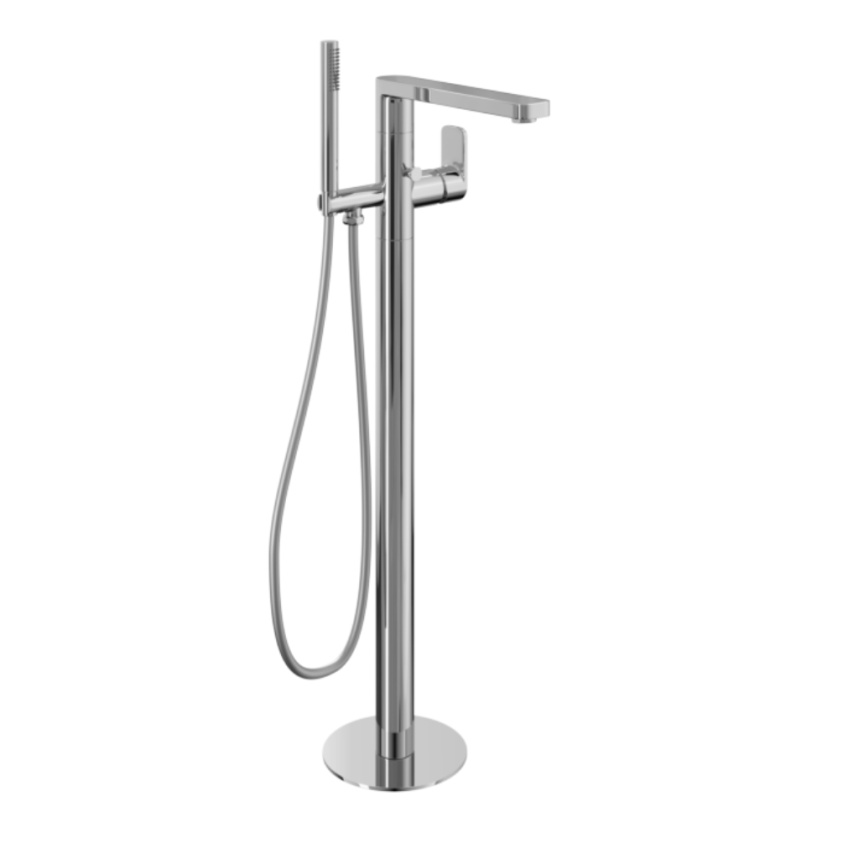 Abacus Edge Chrome Freestanding Bath Shower Mixer Sanctuary